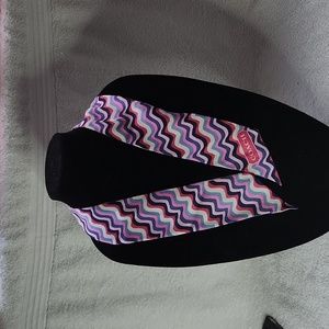 Coach signature reversible scarf